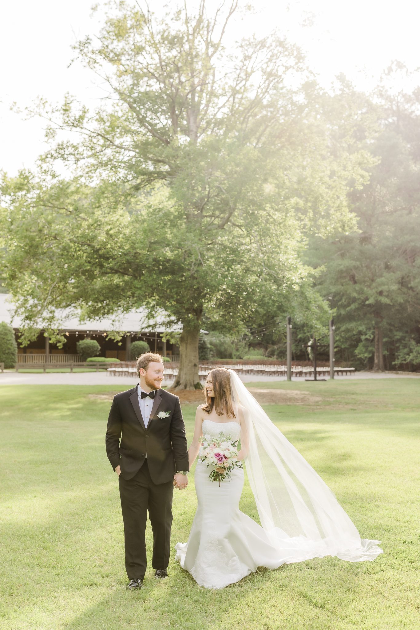 Romantic wedding at Windwood Equestrian in Birmingham Alabama