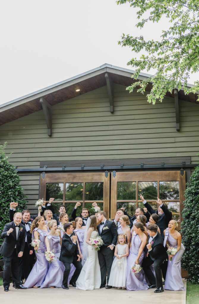 Romantic wedding at Windwood Equestrian in Birmingham Alabama