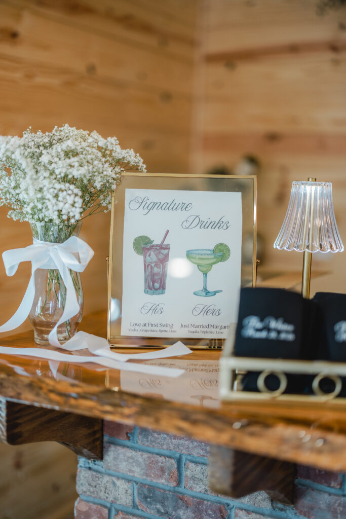 4T Vineyards wedding details in Alabama