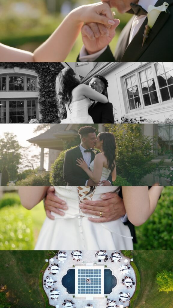 Tuscaloosa Alabama wedding videographer at Stonewood Farms