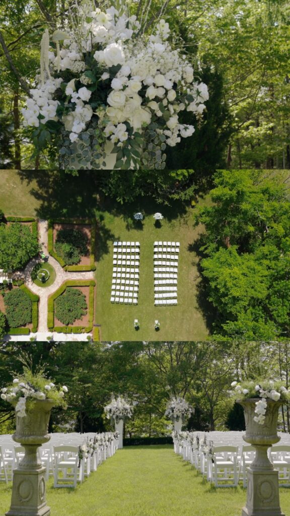 Tuscaloosa Alabama wedding videographer at Stonewood Farms