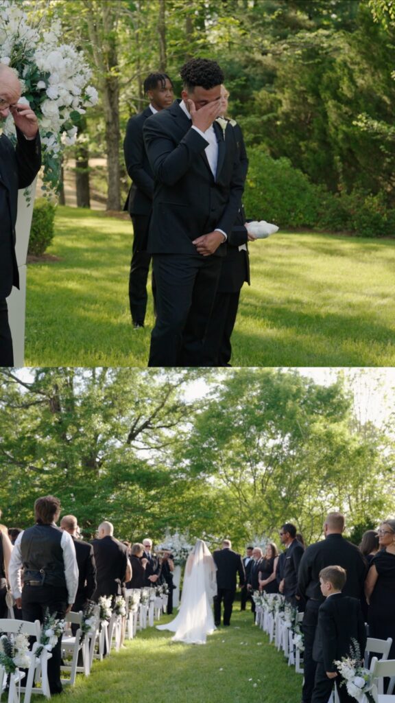 Tuscaloosa Alabama wedding videographer at Stonewood Farms
