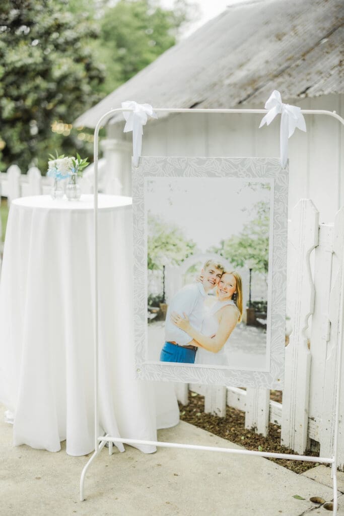 Wedding ceremony details at Camelot Manor in Birmingham Alabama