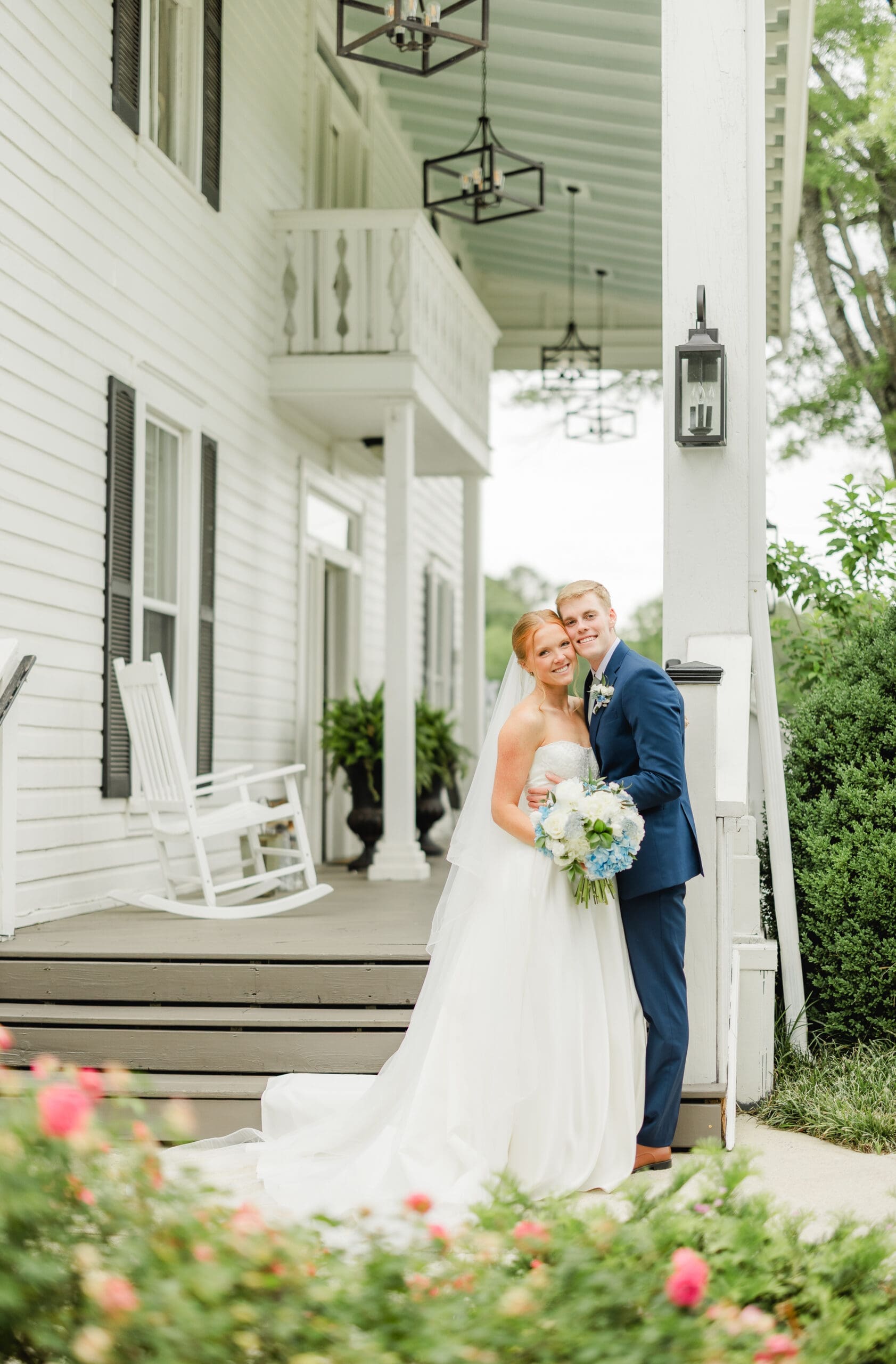 Bride and groom wedding photos at Camelot Manor venue