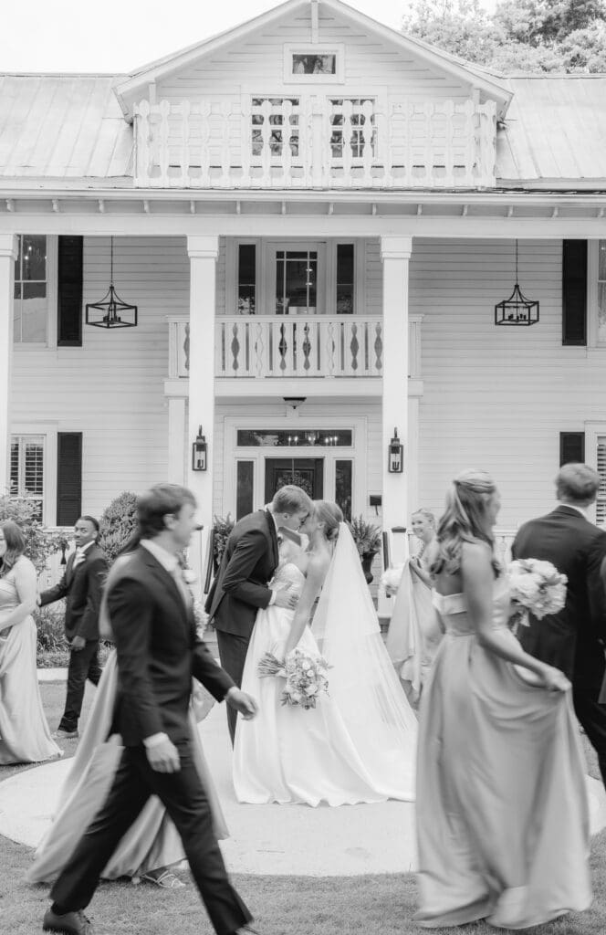 Fun wedding party photos at Birmingham wedding