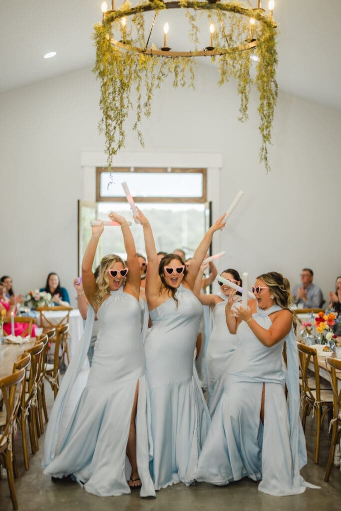 Wedding reception at Hoyt Hollow