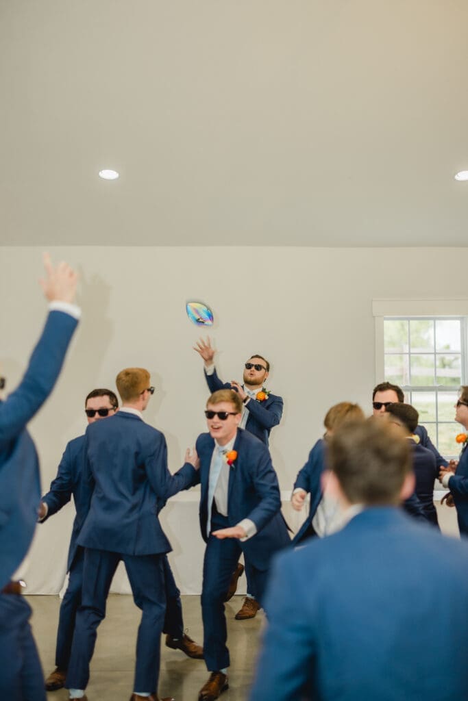 Wedding reception at Hoyt Hollow