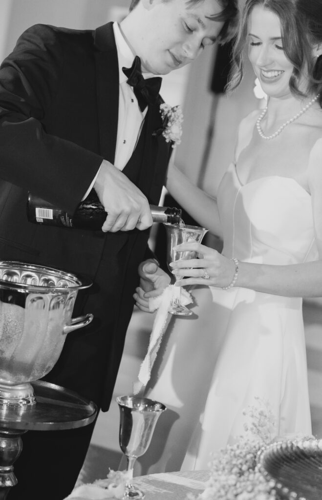Veuve Clicquot Champagne at Ridge Pointe Reception