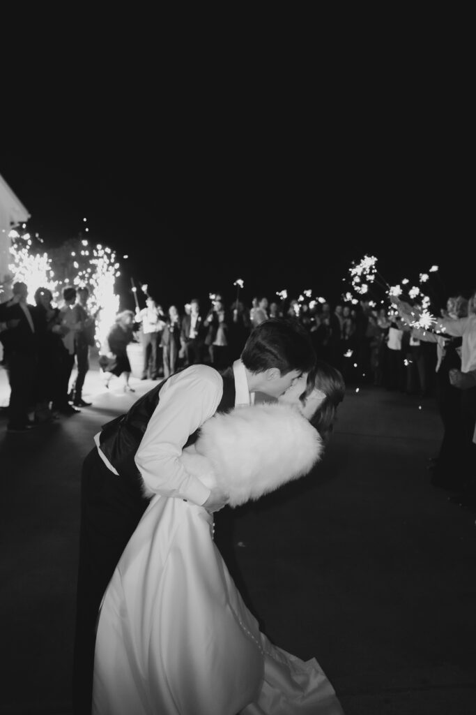 Elegant luxury wedding celebration at Ridge Pointe near Birmingham, Alabama.