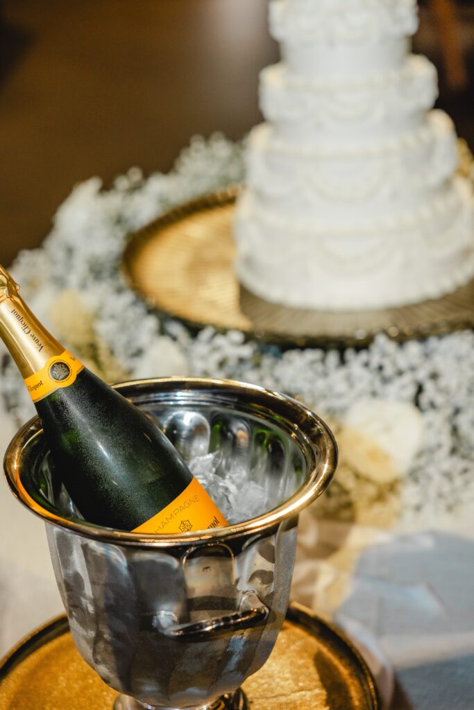 Veuve Clicquot Champagne at Ridge Pointe Reception