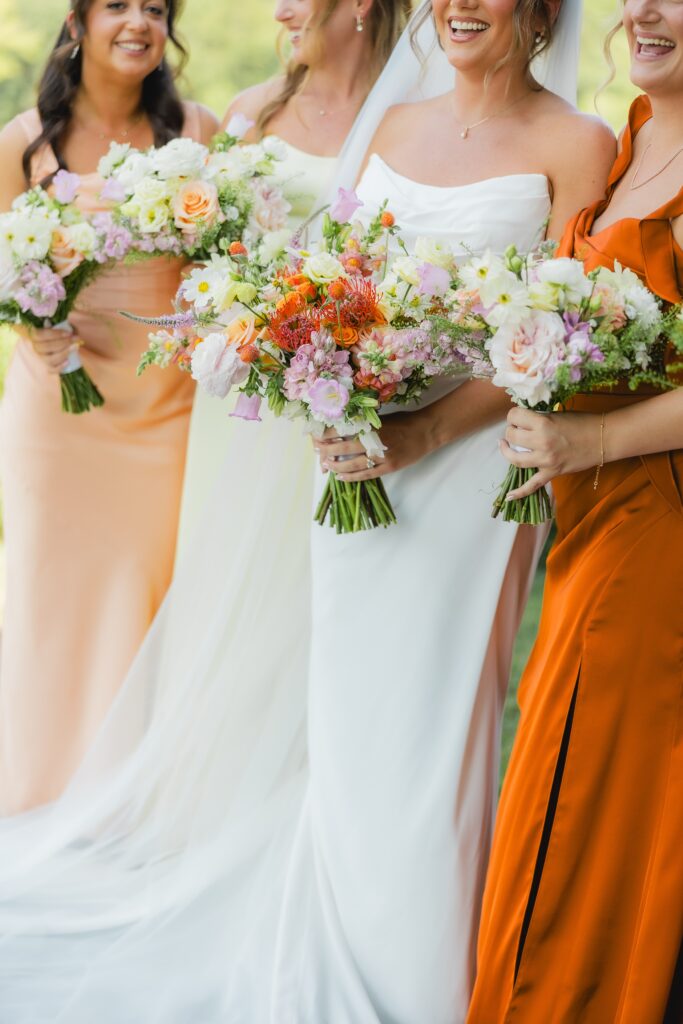 Bridal flowers for wedding at The Barn at Smith Lake