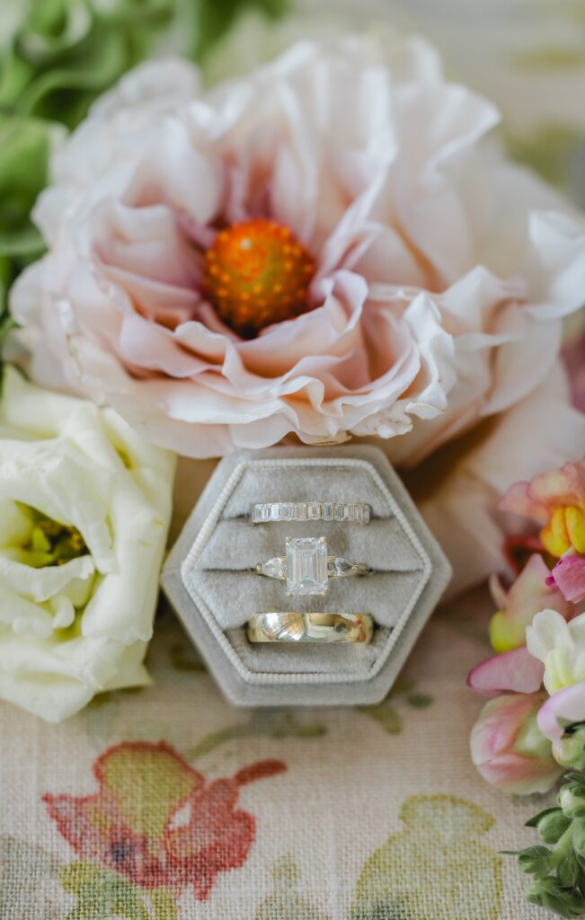 Wedding details at The Glass House